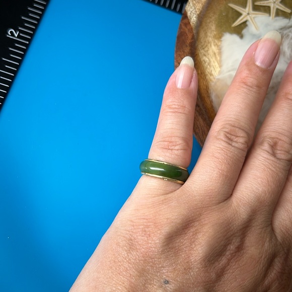 🖤Vtg Jade ring - Picture 2 of 11
